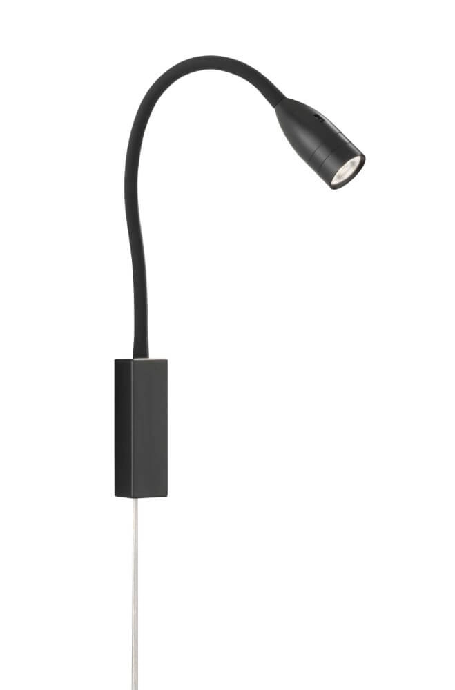 LED reading light Sten black