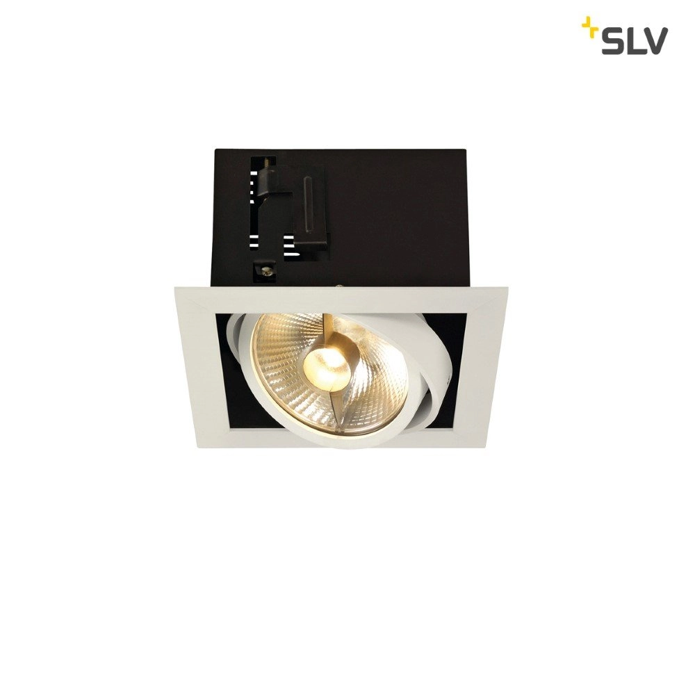 Recessed spotlight Kadux ES111 white SLV 4024163151542