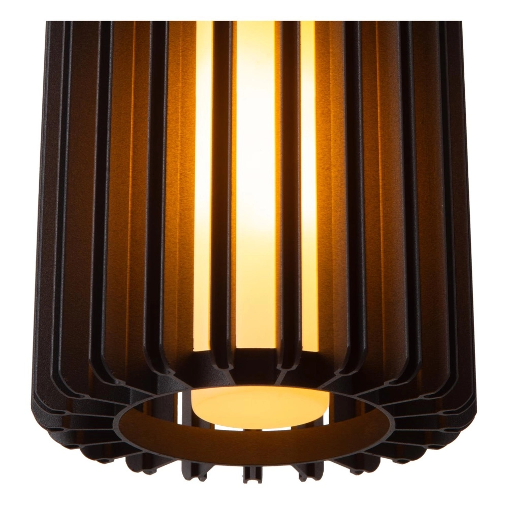 3-light pendant lamp Lambres Black Lucide 5411212452900