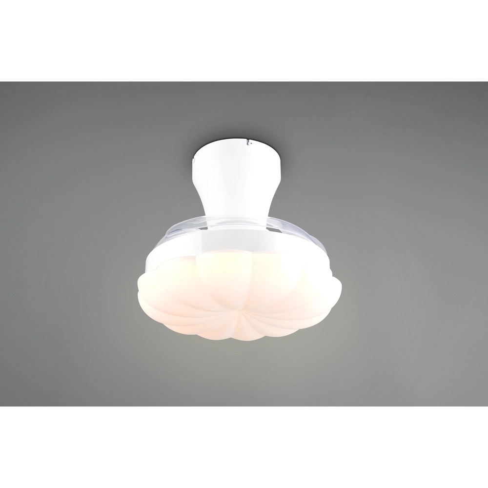 Ceiling fan Boras white Ø 60cm Trio 4017807690514