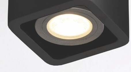 Black surface mounted spot Bronx Artdelight 8719831731695