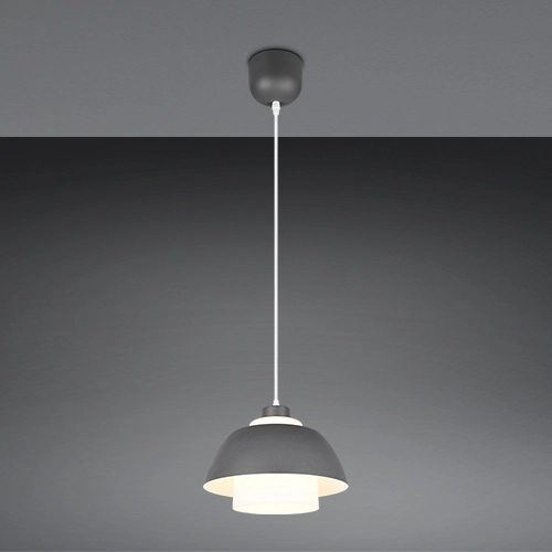 Design pendant lamp Tilos anthracite Ø 30cm