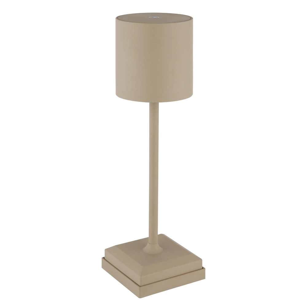Modern table lamp Dixon Sand Brown Rechargeable Globo 9007371531394