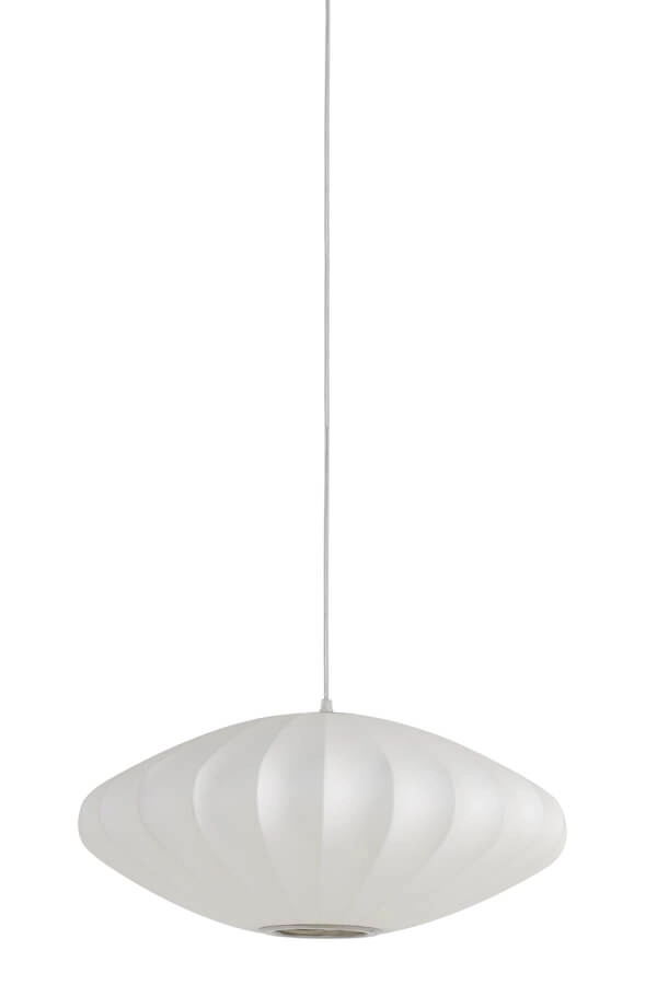 Japandi pendant lamp Fay Ø 50cm white Light & Living 8717807069018