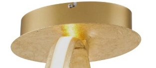 LED ceiling lamp Melinda gold Paul Neuhaus 4012248327609