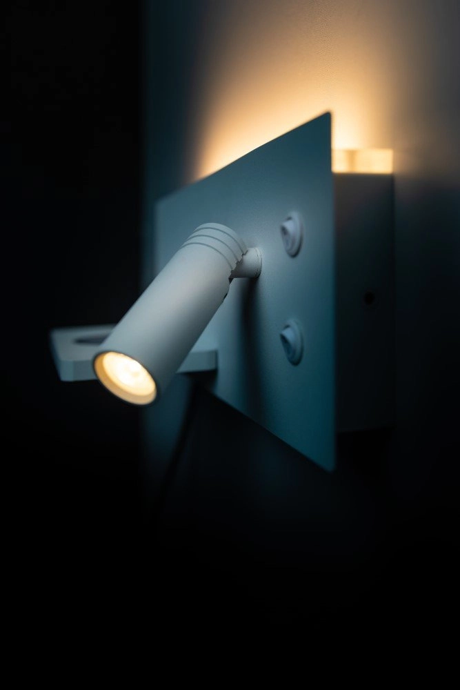 Bedroom lamp Nighty Left USB ETH 8720195301011