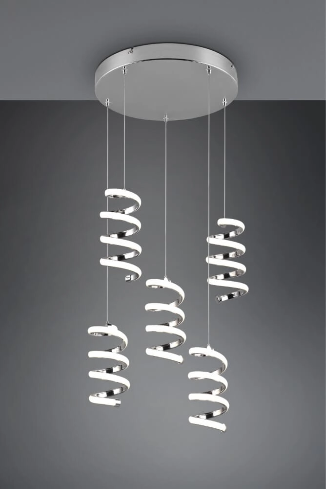 Hanging lamp Laola 5-light Trio 4017807574029
