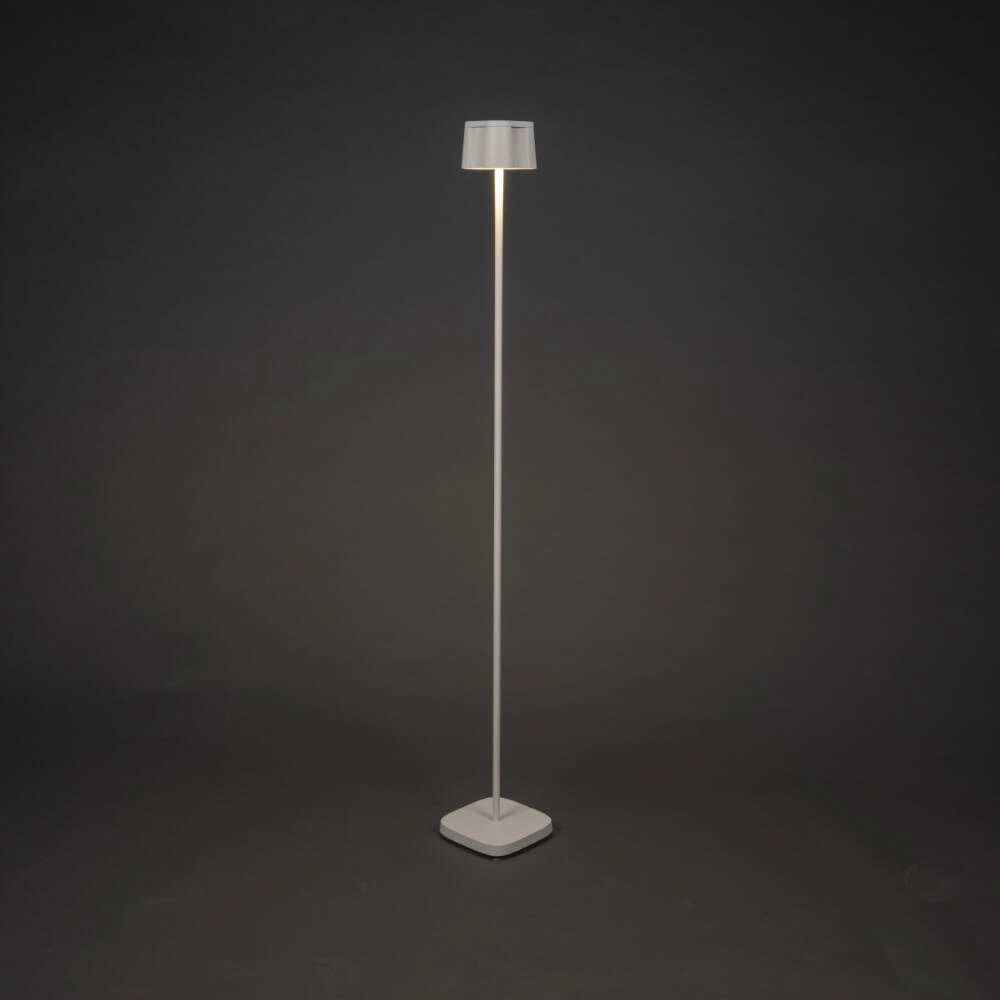 White floor lamp Nice for outdoors KonstSmide 7318307831252