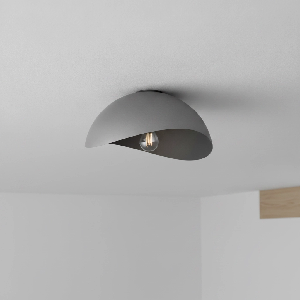 Ceiling lamp Opsi black Ø 30cm