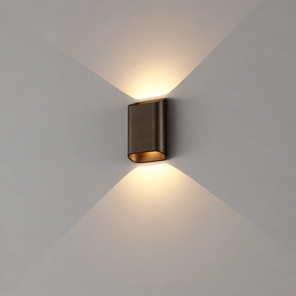 Design wall lamp Diaz-S Dim to Warm Dark Antique Brown