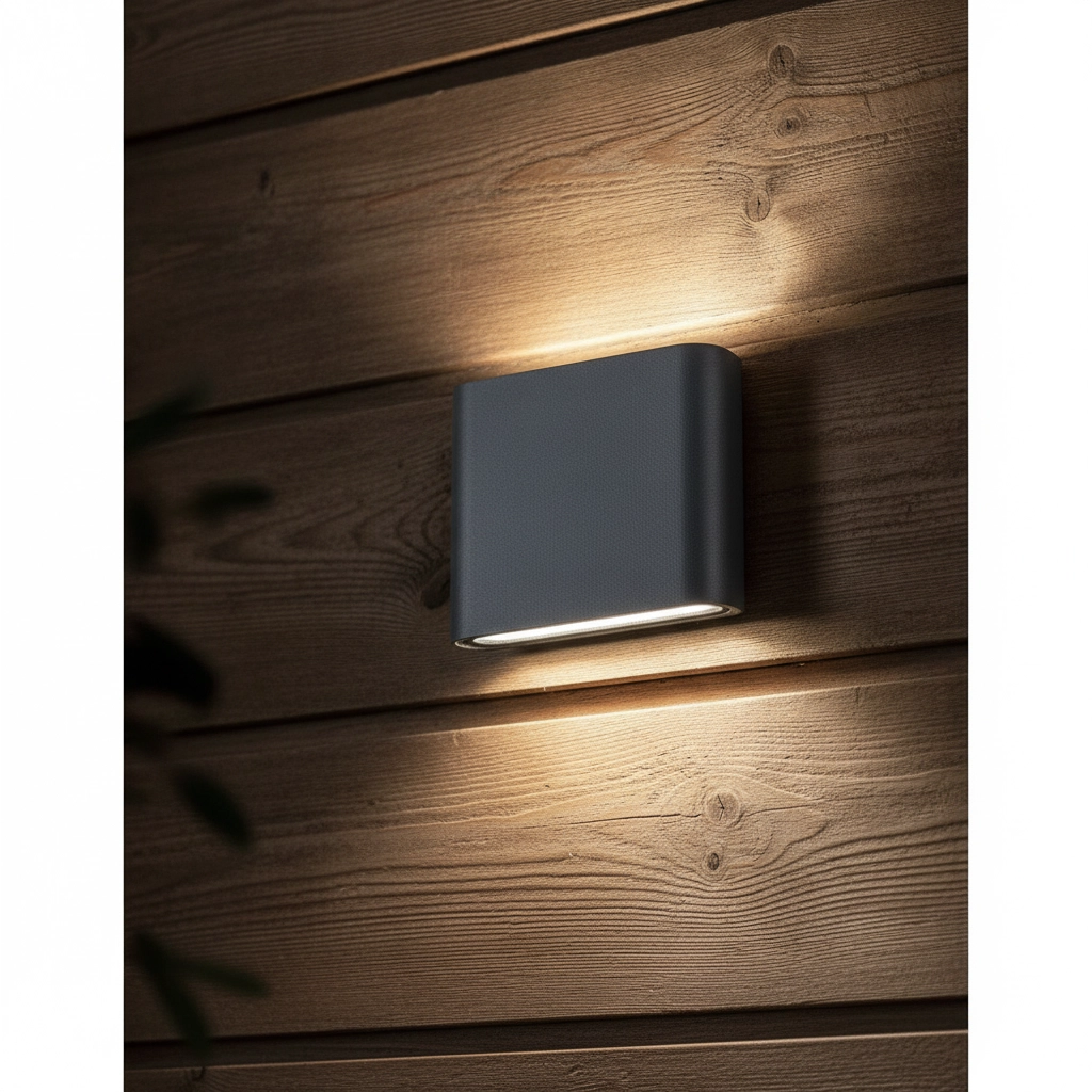 Sleek wall spotlight Soho S grey