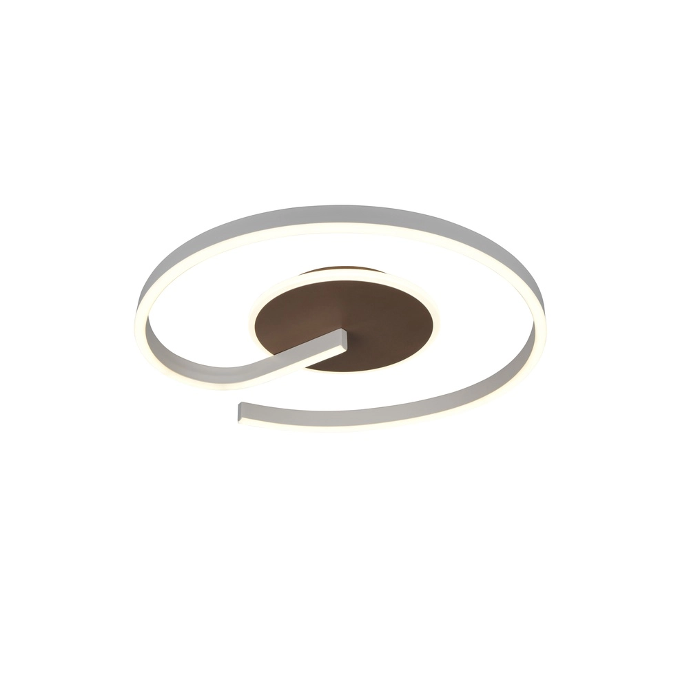 Design ceiling lamp Calle mocha brown Trio 4017807654295