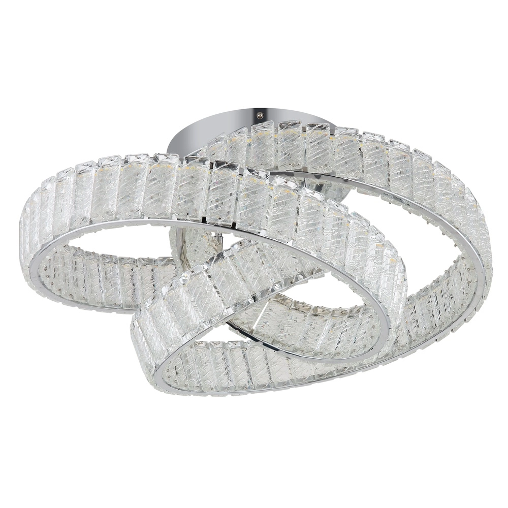 Ceiling lamp curl Mucky chrome Globo 9007371531530