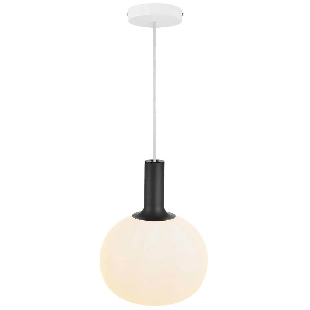 Glass pendant lamp Alton ball Ø 25cm white Nordlux 5701581413887