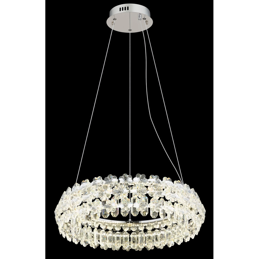 Pendant lamp Diann chrome Globo 9007371537853