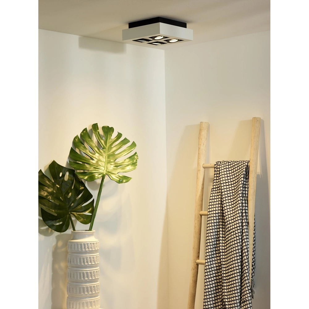 Ceiling spotlight Xirax 4 x 5W white Lucide 5411212092359