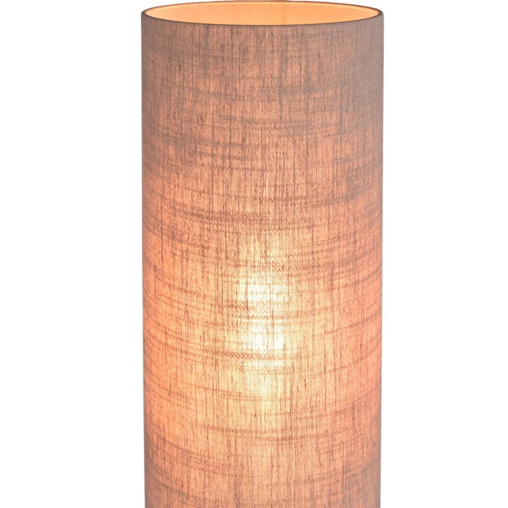 Table lamp Lisbourg beige terra with beige grey shade Masterlight