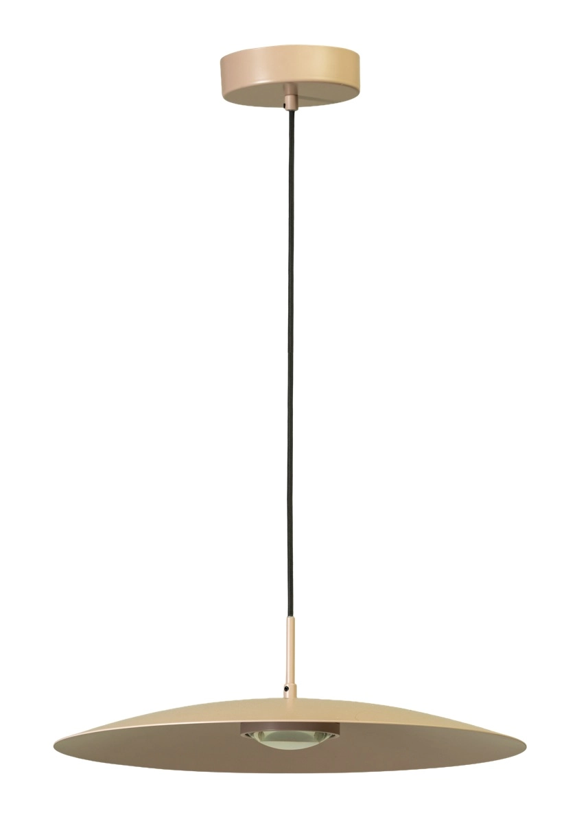 Sleek pendant lamp Sanne Ø 50cm - sand