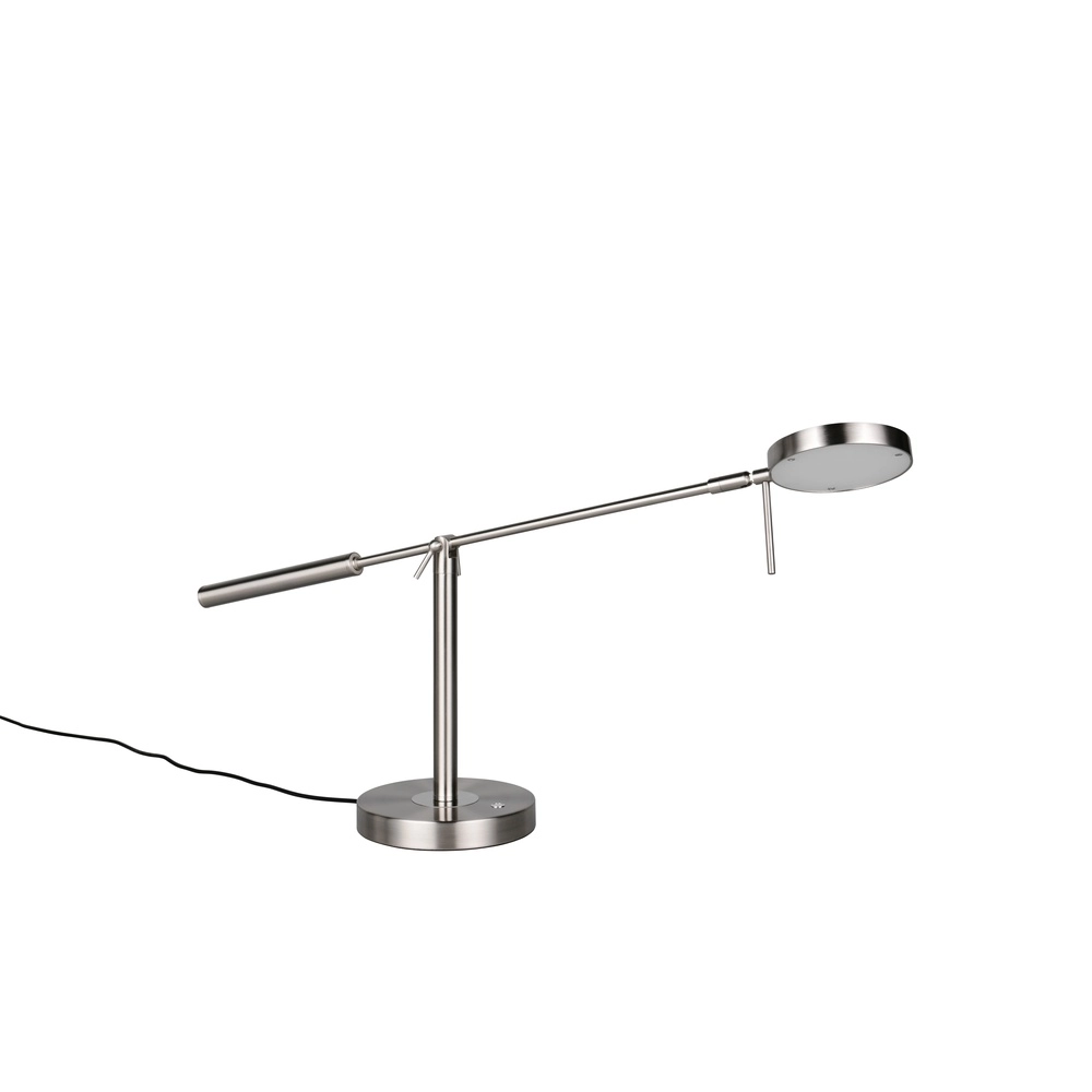 Desk lamp Monza nickel Trio 4017807693263