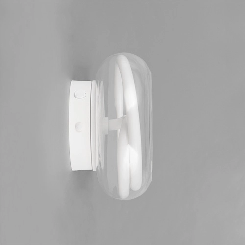 Design wall lamp Tarsia white Ø 21.5cm Trio 4017807683301