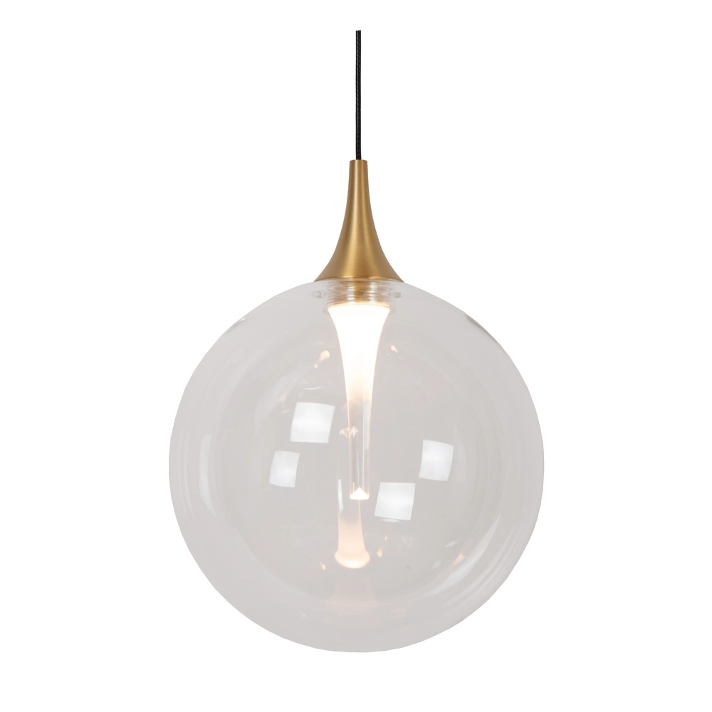 Design LED pendant light Gisela clear - 1x Ø 16cm Premium by Lucide 5411212134769