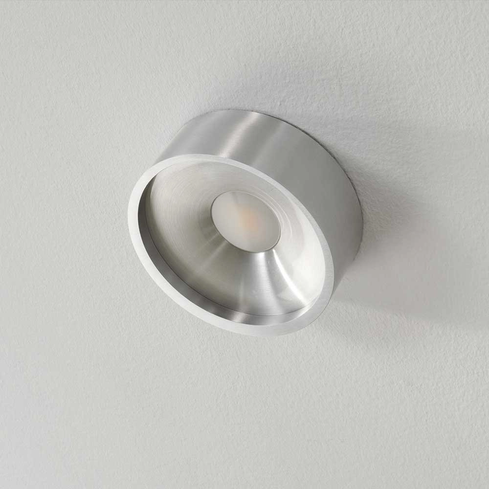 Stainless steel ceiling lamp Orlando Ø 14cm Artdelight 8719831731893
