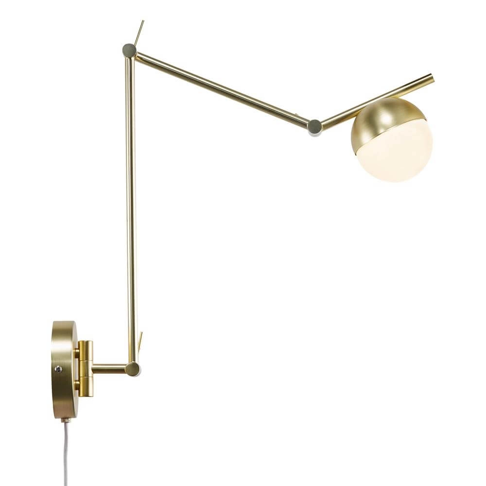 Wall lamp design Contina brass Nordlux 5704924001734