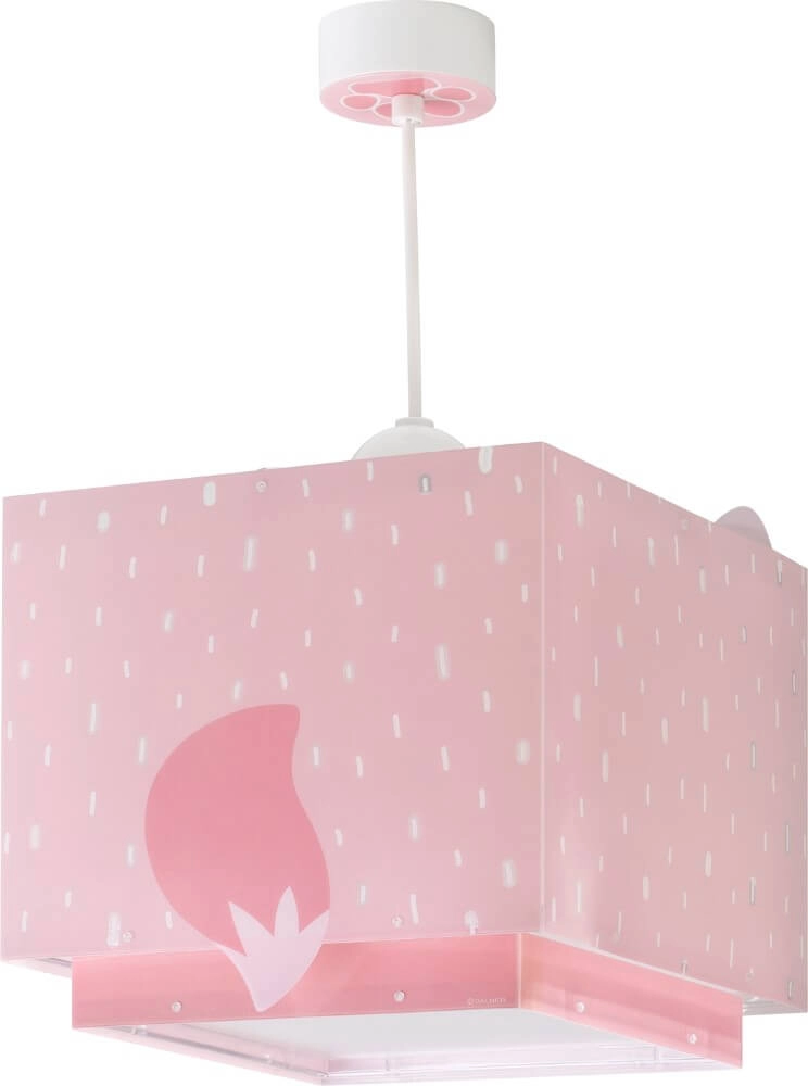 Children's room pendant lamp Little Fox pink Dalber 8420406002514