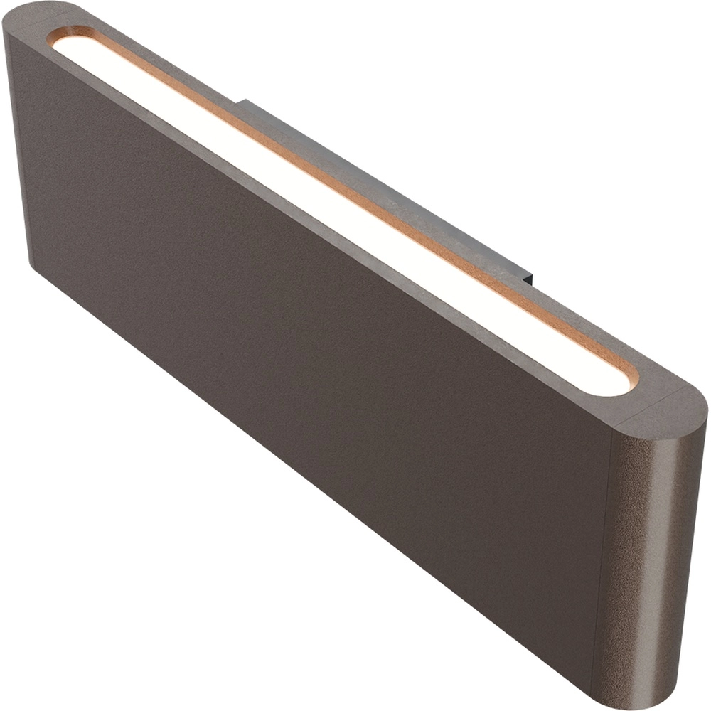 Modern wall spotlight Atina 34cm cocoa Masterlight 8718121385013