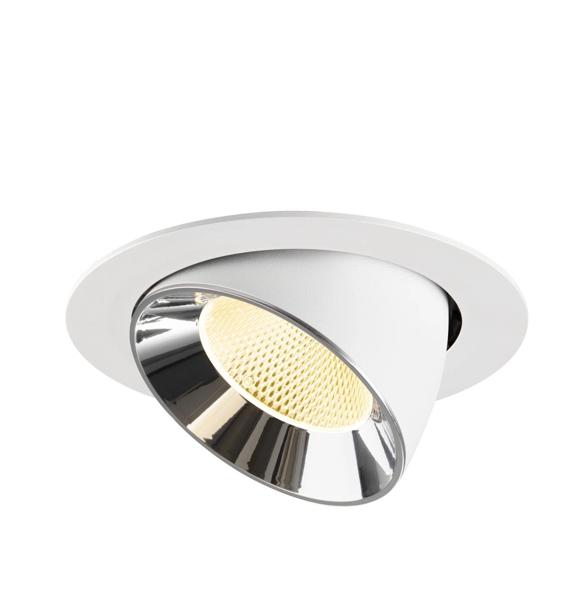Recessed spotlight Numinos Gimble XL white/chrome 3000K - 20deg SLV 4024163308618