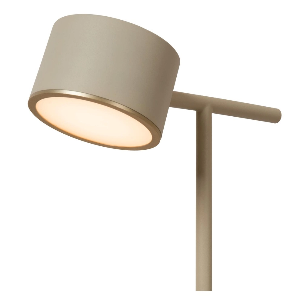 Floor lamp Gian sand brown Lucide 5411212421142