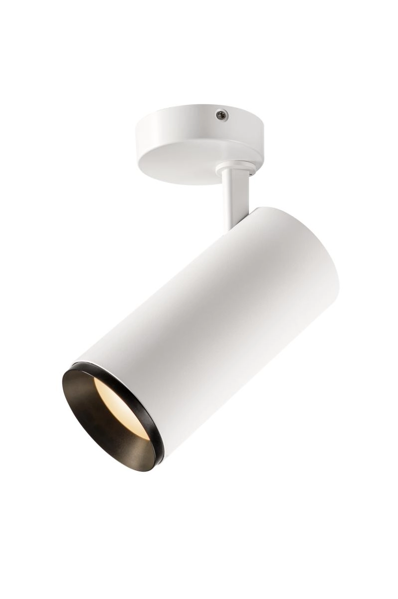 Surface-mounted spot Numinos L Dali white/black 3000K - 36deg