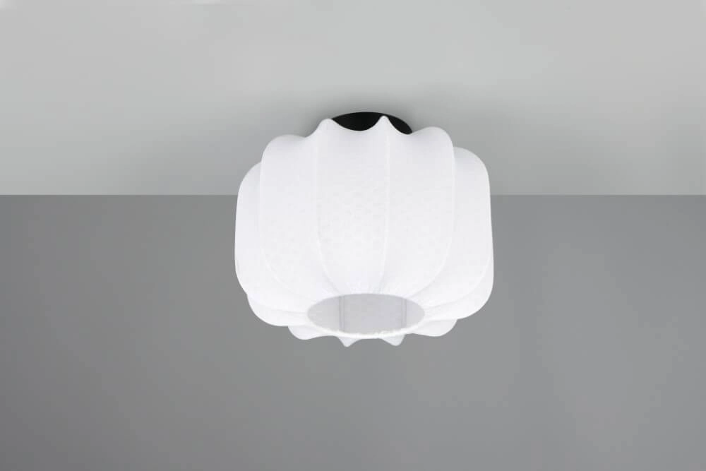 White design ceiling lamp Madleine Ø 25cm Trio 4017807638240