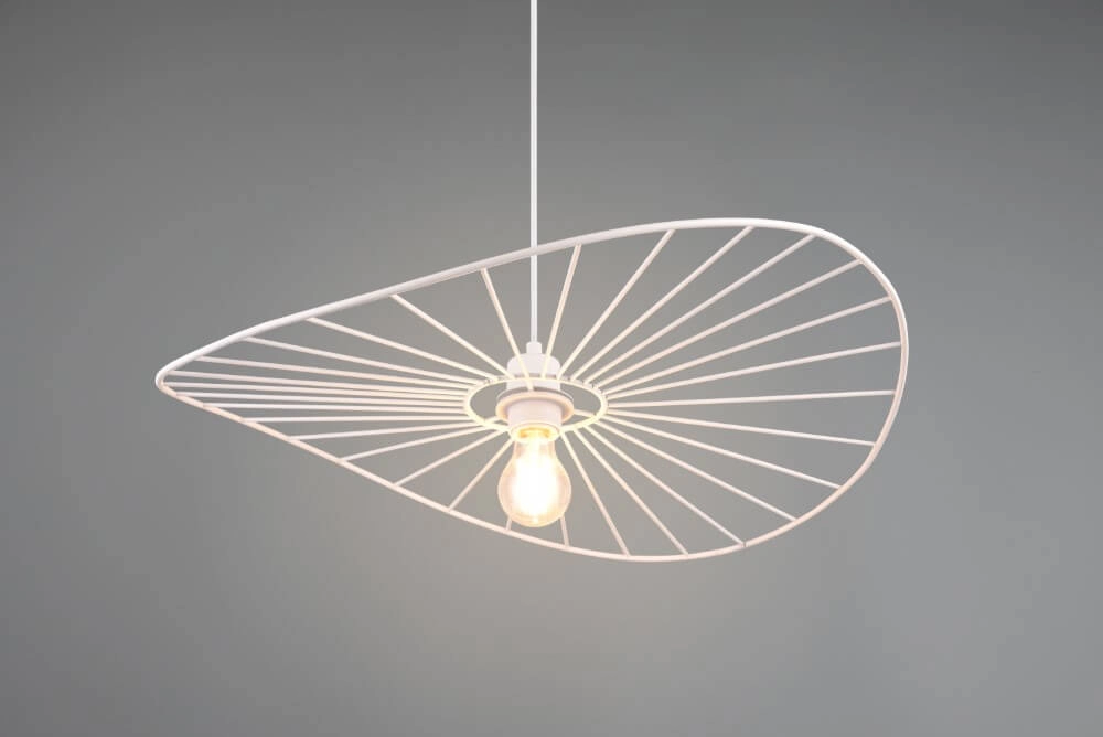 Hanging lamp Chapeau white
