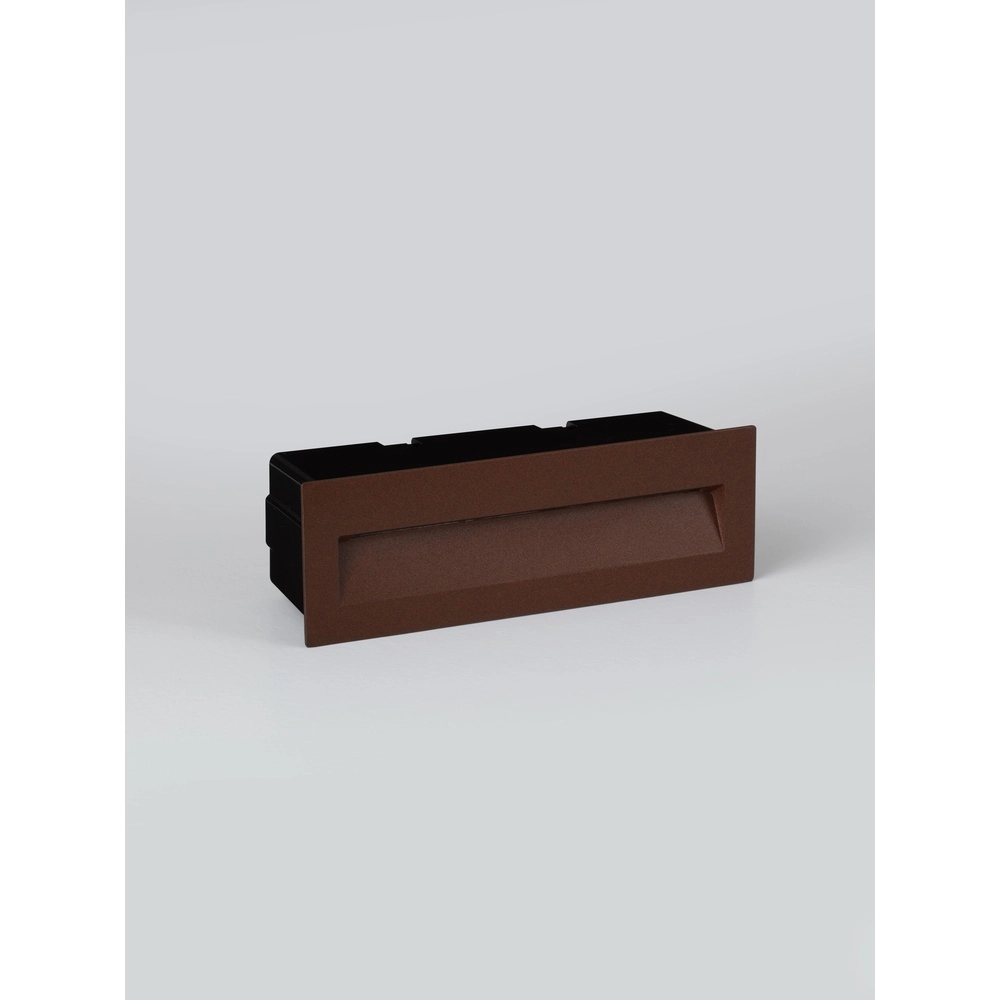 Recessed wall lamp Drat Rusty brown Lyora 5212017498038