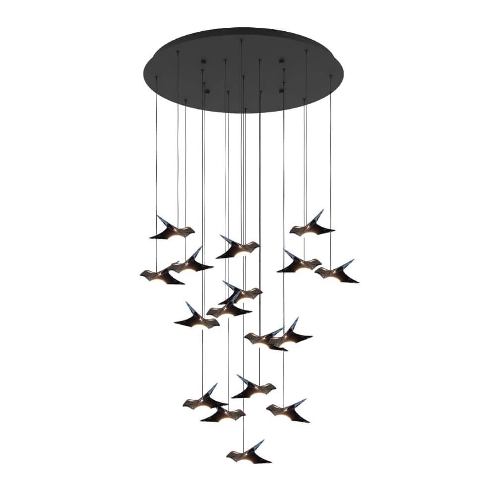 Hanging lamp Paratebueno with birds