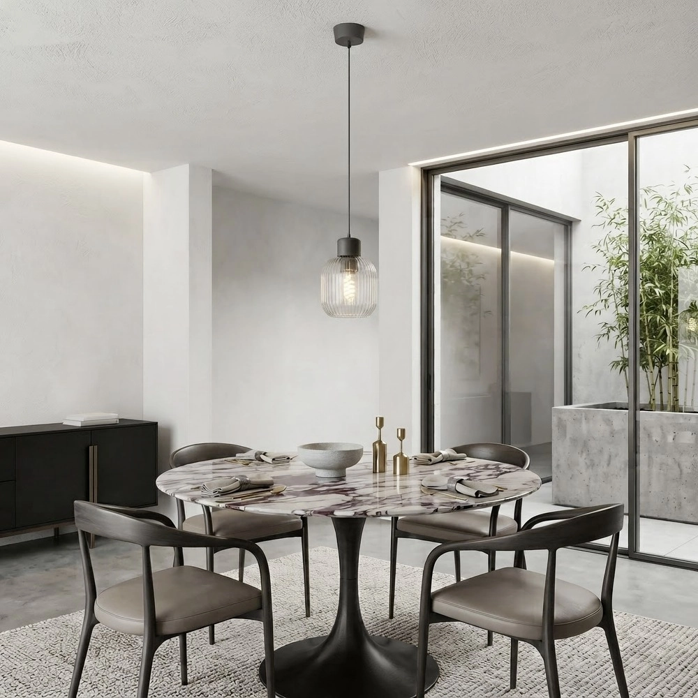 Design pendant lamp Dasmina black Ø 20cm