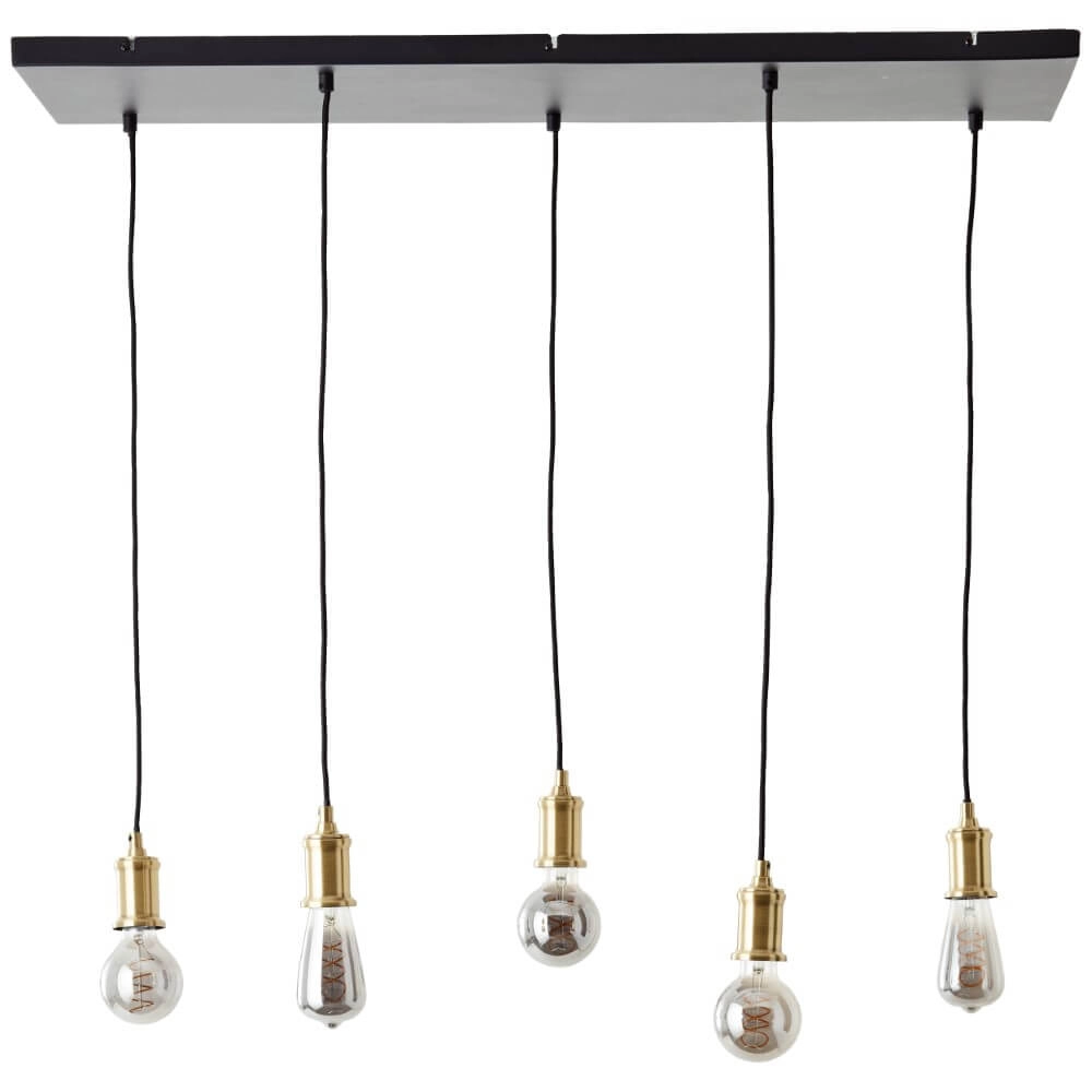 Hanging lamp Darcia with 5 pendulums Brilliant 4004353411694