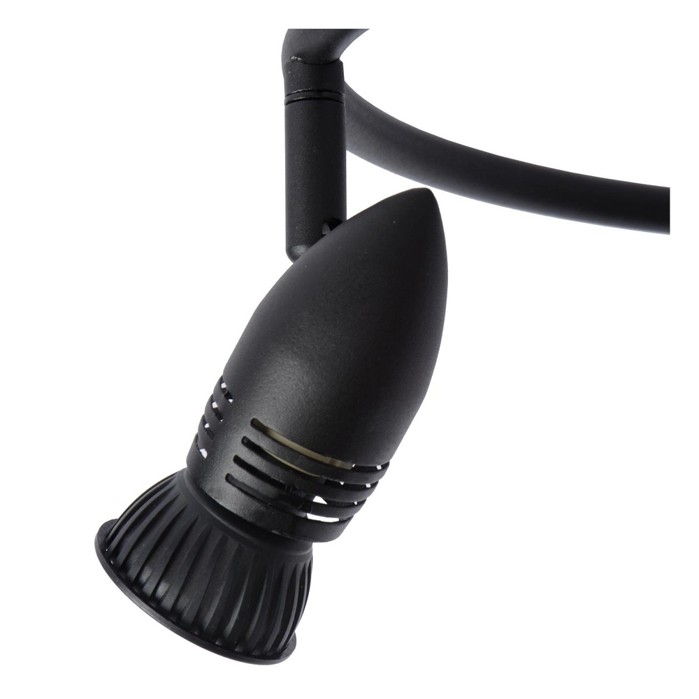 Ceiling spotlight Caro 3-light black Lucide 5411212134240