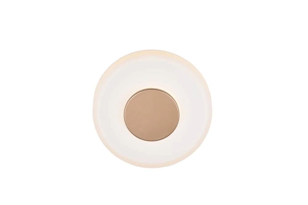 Led wall lamp Celeste with white glass Trio 4017807627350