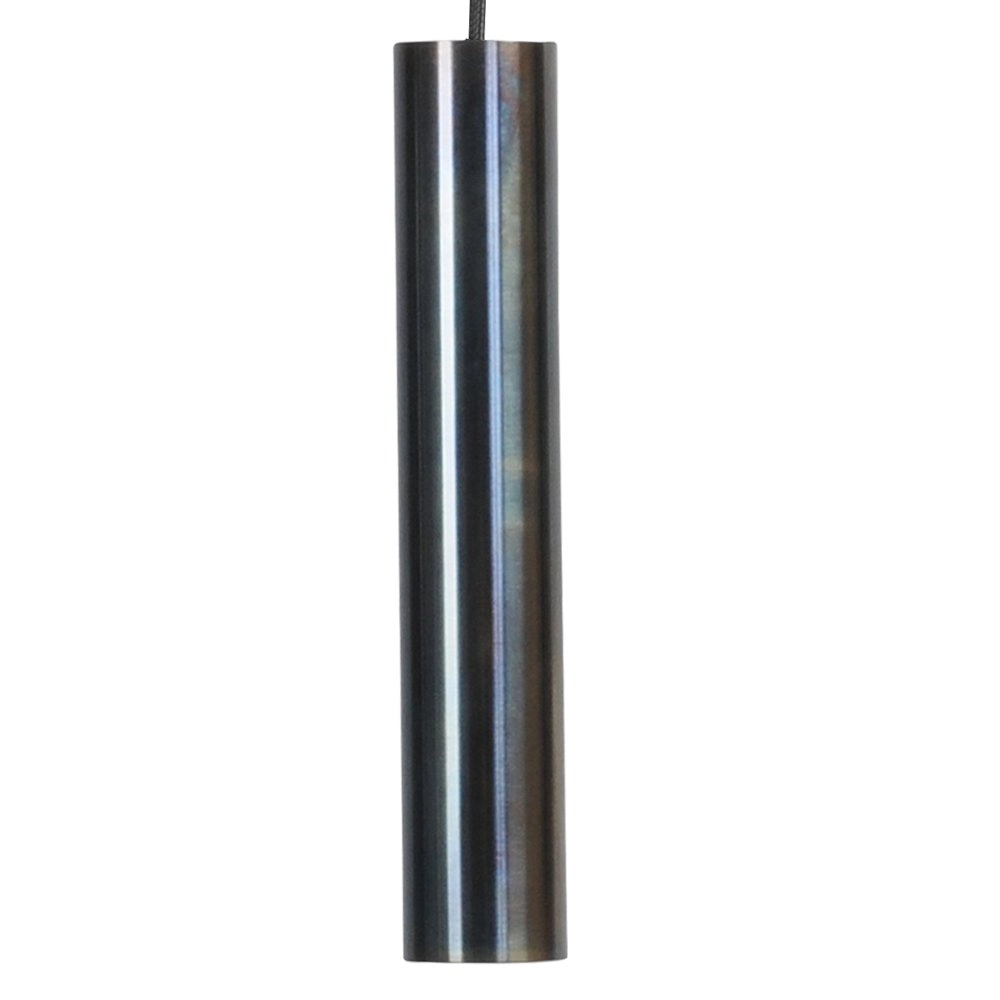 Dining table hanging lamp Run 4-light gunmetal cylinders Masterlight 8718121204567