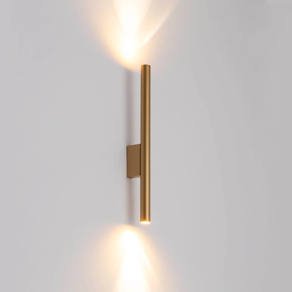 Narrow wall lamp Laser Wall gold Lyora 5903139105620