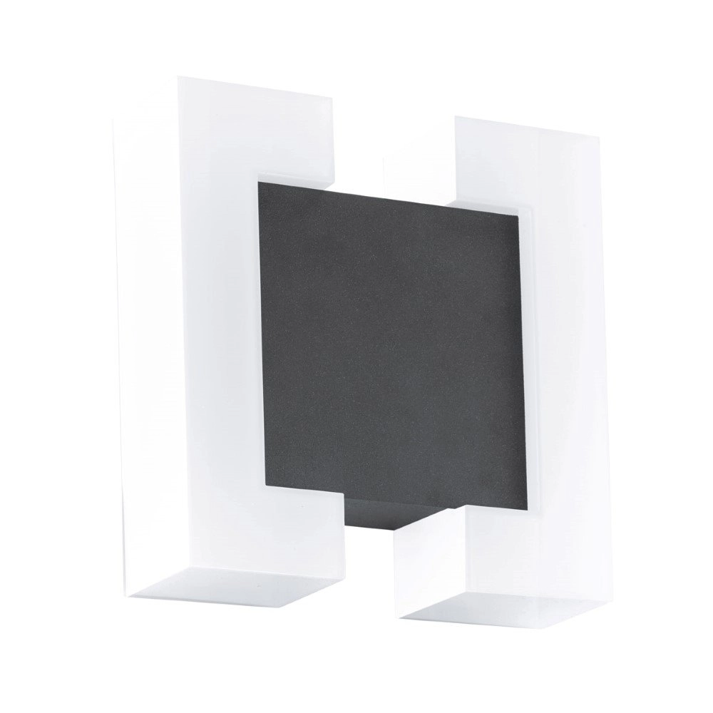 LED outdoor lamp Sitia 18cm black with white