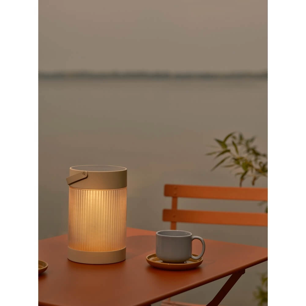 Table lamp Coupar Sand Brown Solar Nordlux 5704924023453