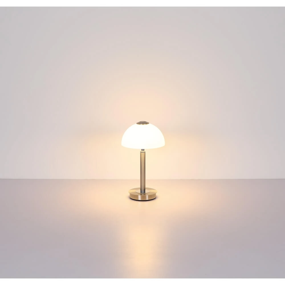 Table lamp Uldin gold with white glass Globo 9007371465729
