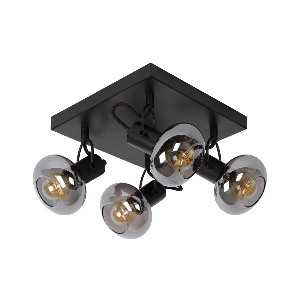 Ceiling lamp Madee 4-light black