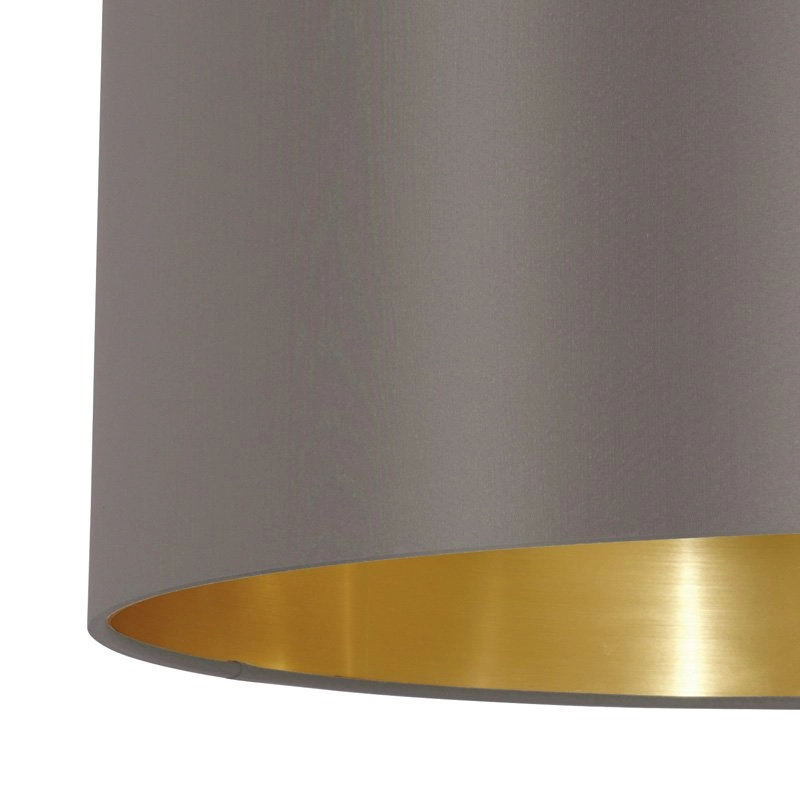 Pendant lamp Maserlo 53cm cappucino with gold Eglo 9002759316082