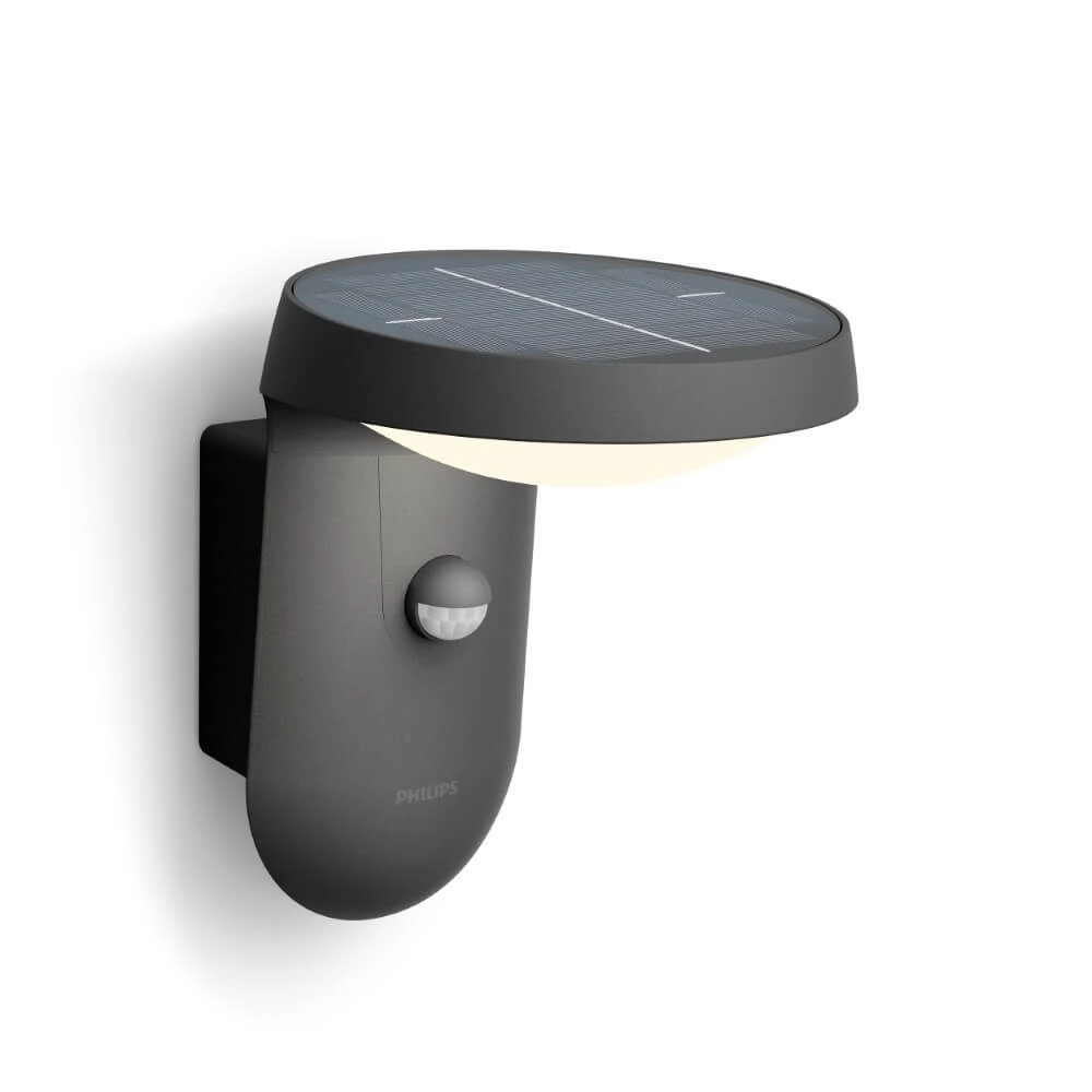 Wall lamp Rosemarie Solar anthracite Philips 8719514476912