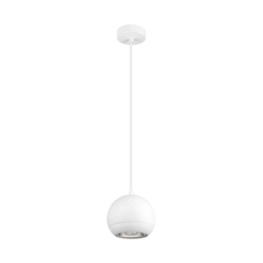 Sleek pendant lamp Light Eye 150 white Ø 15cm SLV 4024163295475