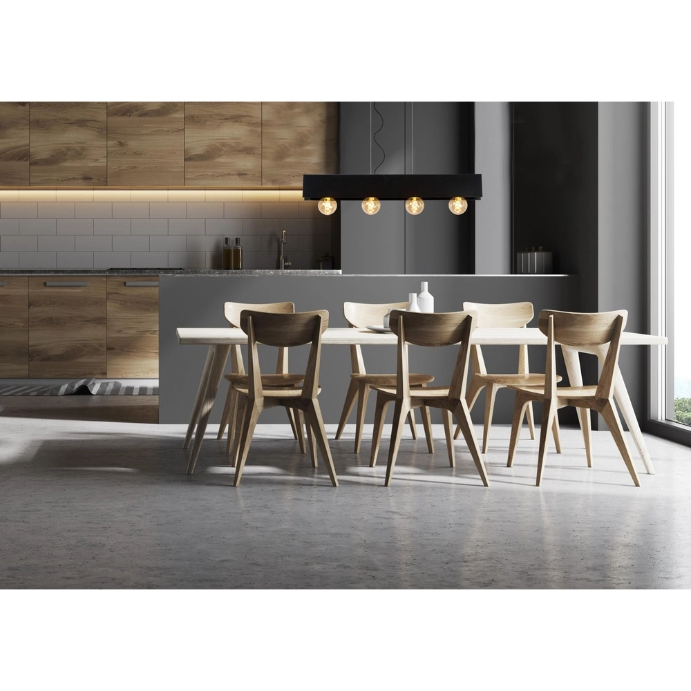 Design pendant lamp Surtus 4-light black Lucide 5411212302397